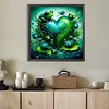 Diamond Painting -DIY Round Drill Love Frog(40x40cm)