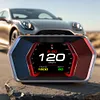 Universal Car HUD On-BD & GPS Dual System Head Up Display Digital Speedometer