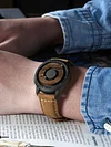 Magnetic Suspension Ball Bearings Without Pointers Wormhole Concept Men's Watch