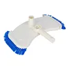 Pool Suction Vacuum Head Brush Curved Suction Head Lightweight for Fountain Pool