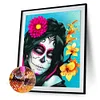 Skeleton Girl - Full Square Drill Diamond Painting
