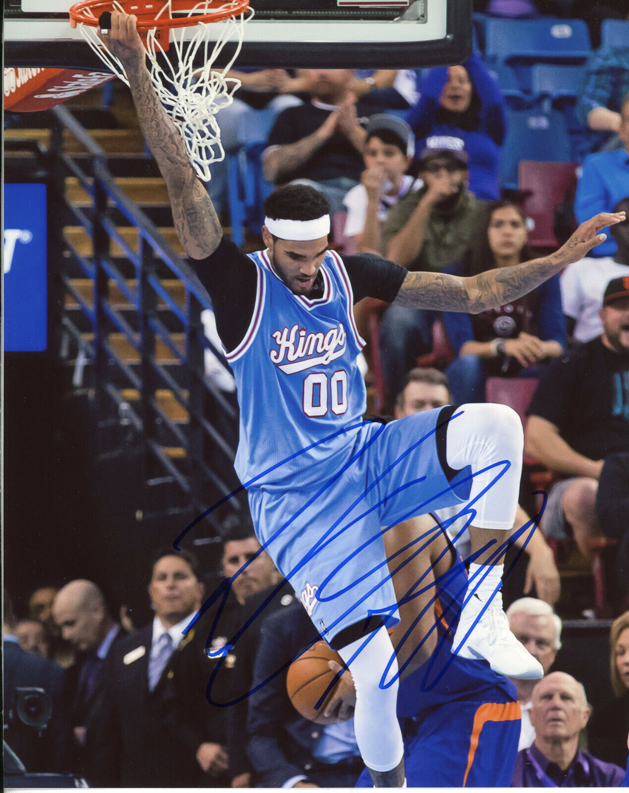 Willie Cauley-Stein Autographed 8x10 Sacramento Kings#S1405