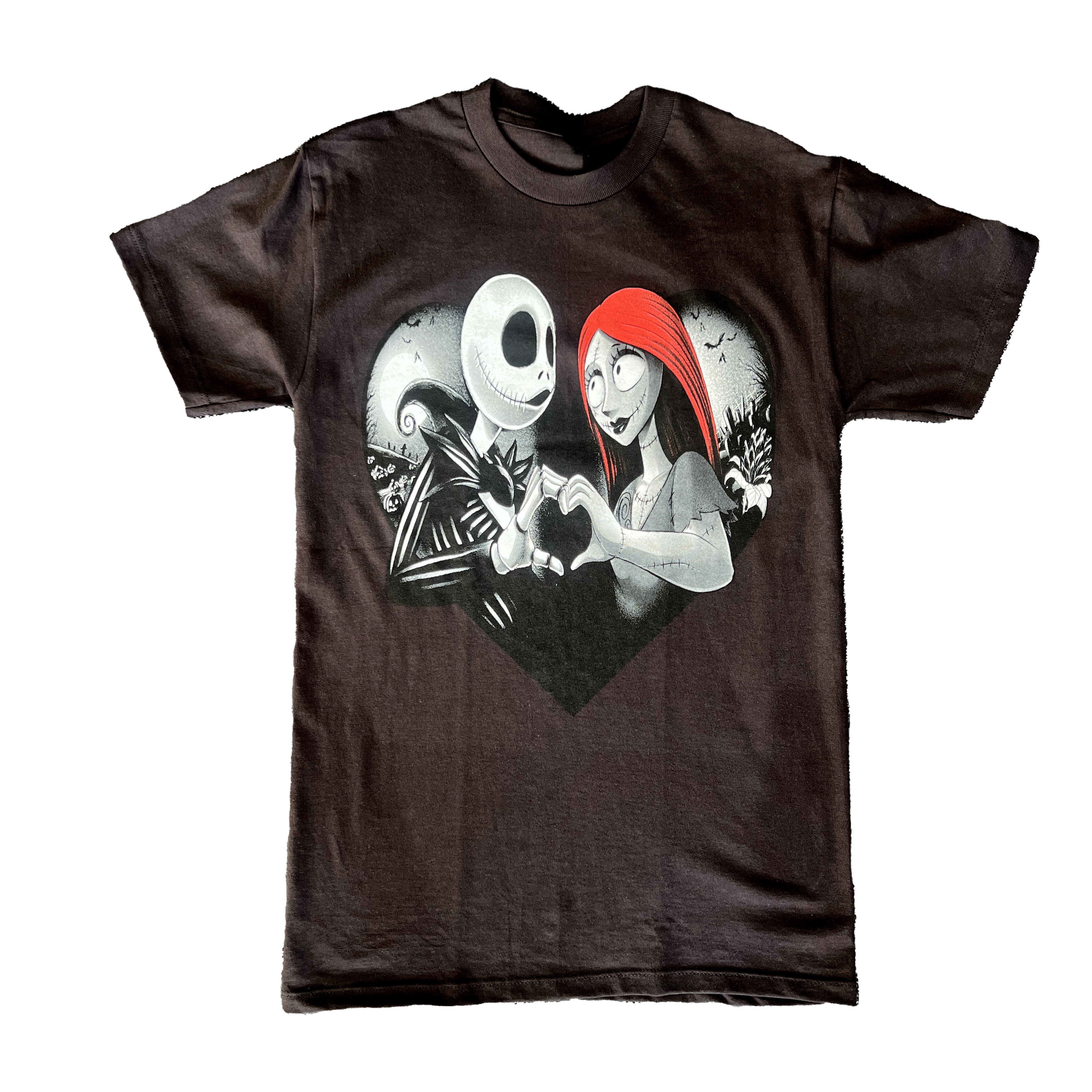 Loveyoufancy Jack And Sally Graphic Tee