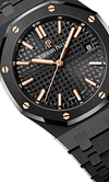 Black 904L Steel Black Dial - Watch - 34mm