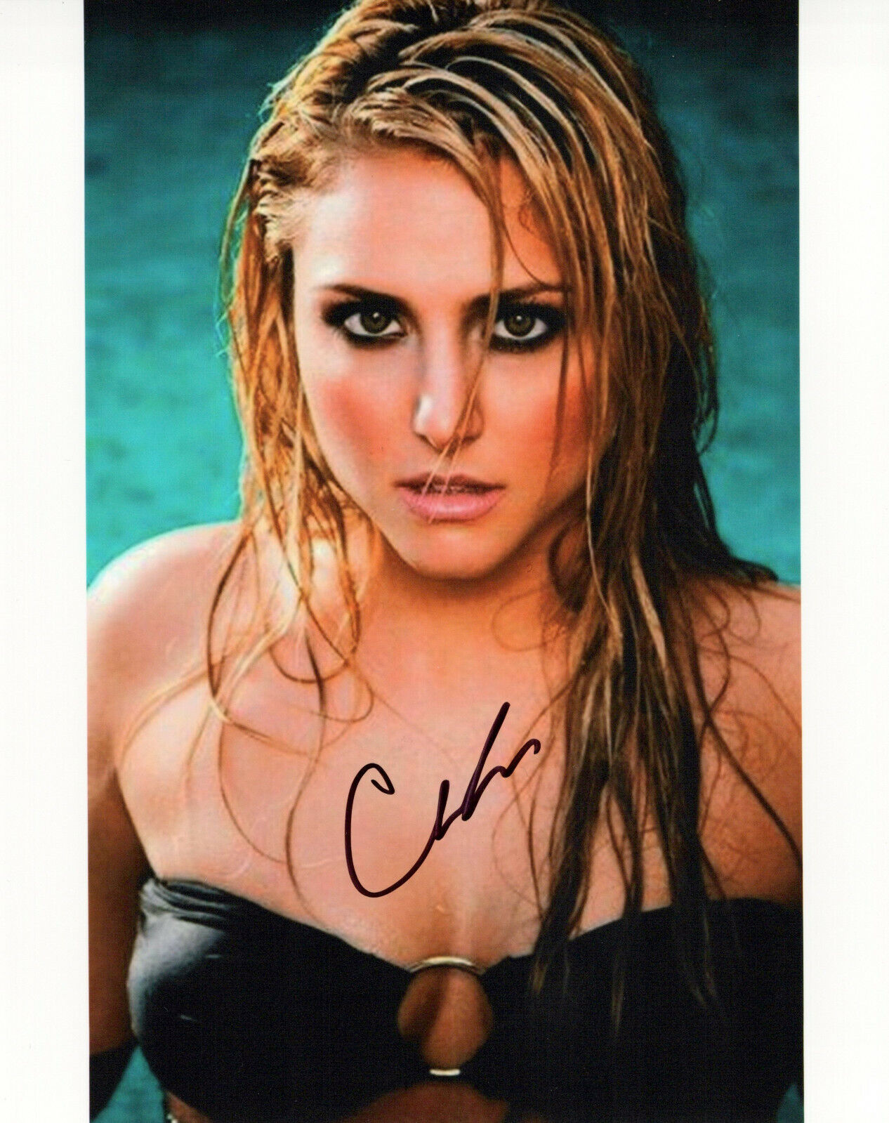 Cassie Scerbo glamour shot autographed Photo Poster painting signed 8x10 #1