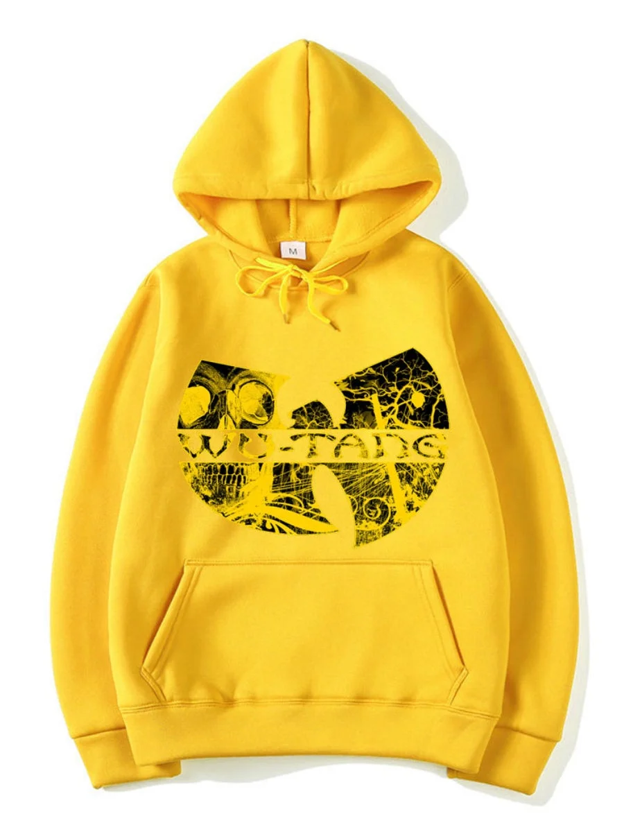 Wu Tang Hoodie Letters Graffiti Unisex Hip Hop Hooded Sweatshirt