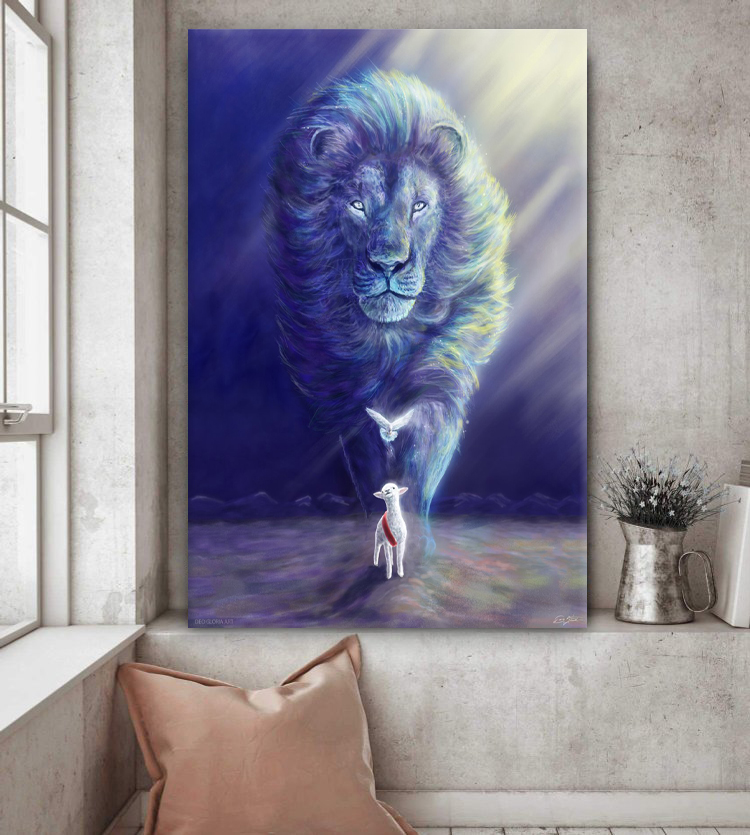 Lion of Judah Canvas Wall Art