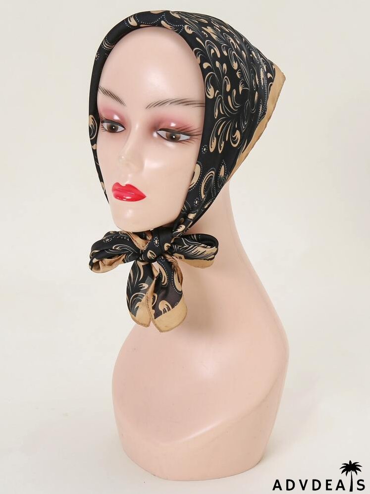 Flower Print Bandana