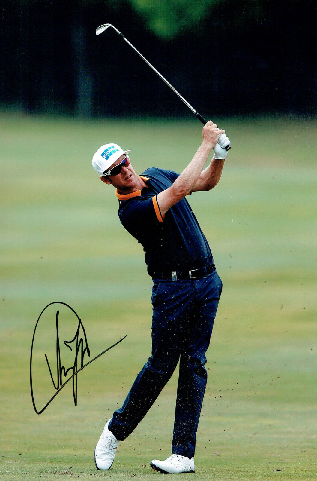 Mikko ILLONEN 12x8 Photo Poster painting Signed Autograph European Tour GOLFER AFTAL COA