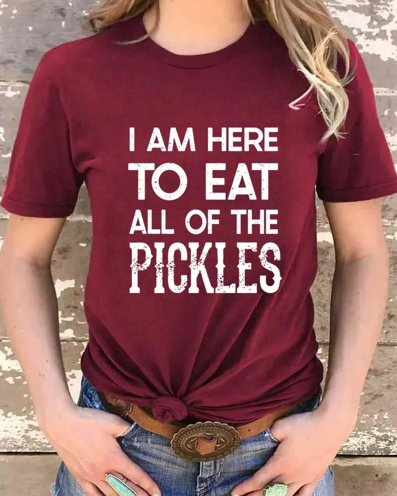 World Famous Pickles Front Badge Grey Long Sleeve Shirt