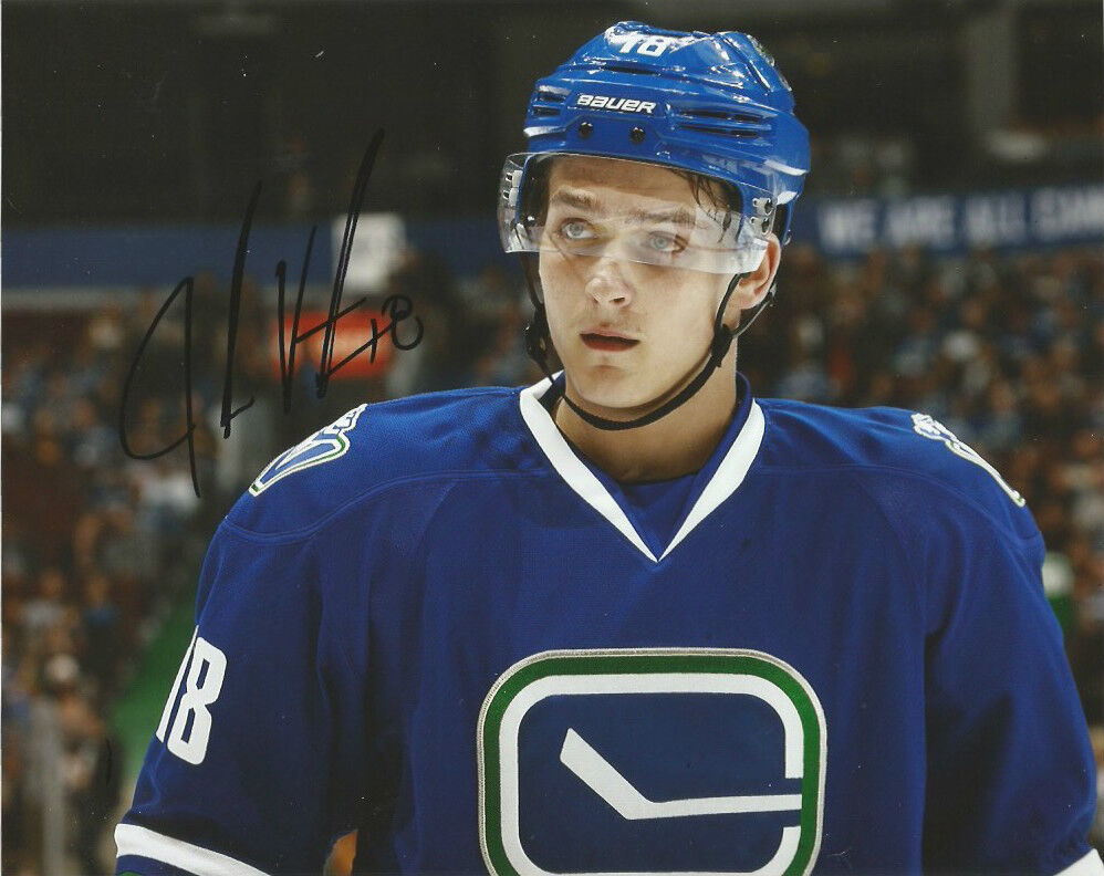 Vancouver Canucks Jake Virtanen Autographed Signed 8x10 NHL Photo Poster painting COA N