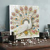 (Pre-Framed)Peacock-Special Shape Diamond Painting Kit(25x25cm)