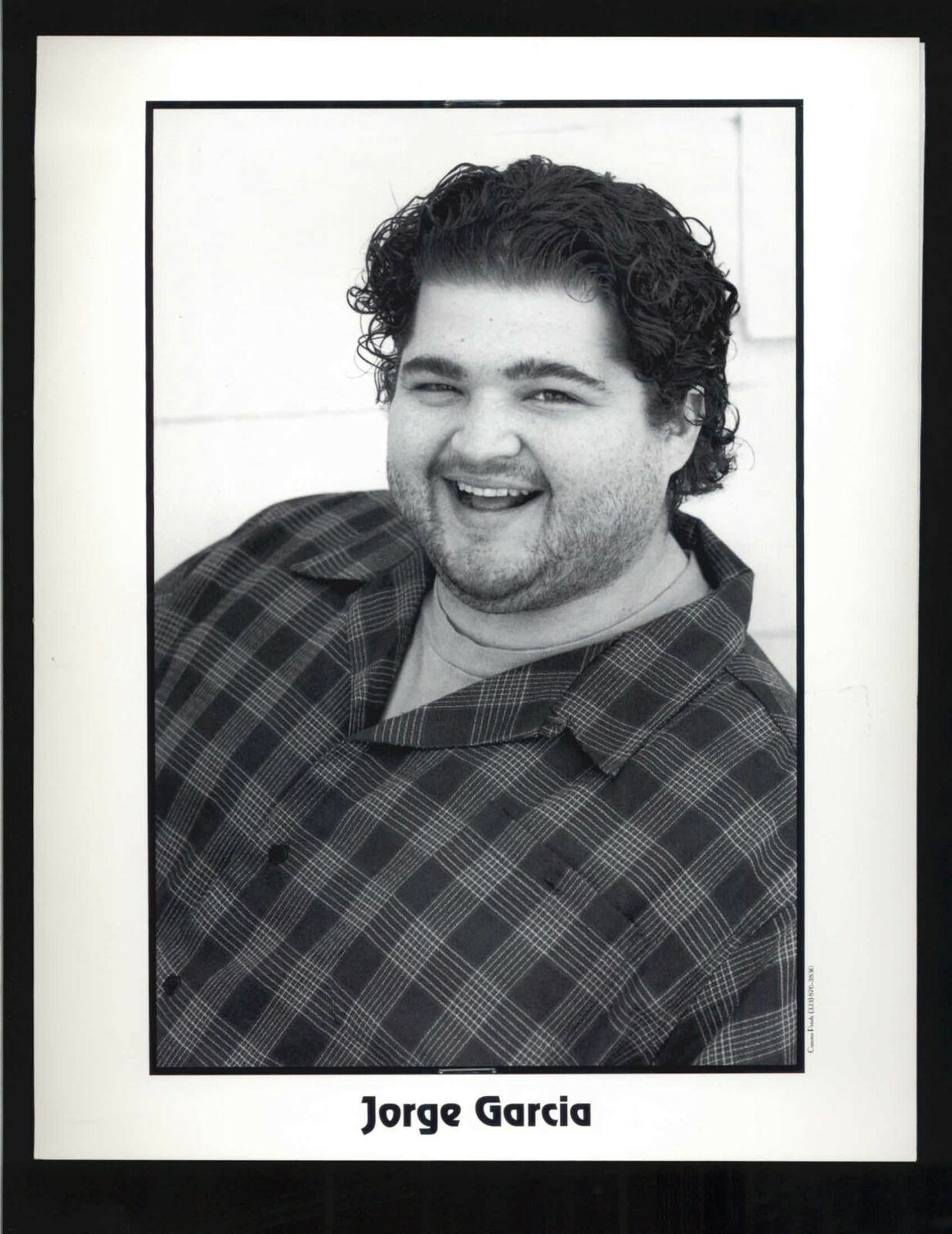 Jorge Garcia - 8x10 Headshot Photo Poster painting w/ Resume - Lost RARE