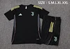 Juventus 25/26 black Short-Sleeve Training Kit