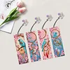 4Pcs DIY Dream Catcher Bird Special Shape Diamond Painting Bookmark