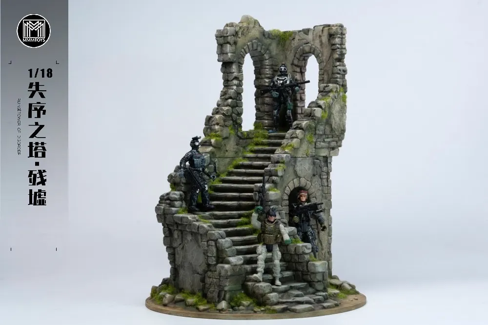 MMMTOYS-1/18 Ruins Tower of Disorder- M2627 -