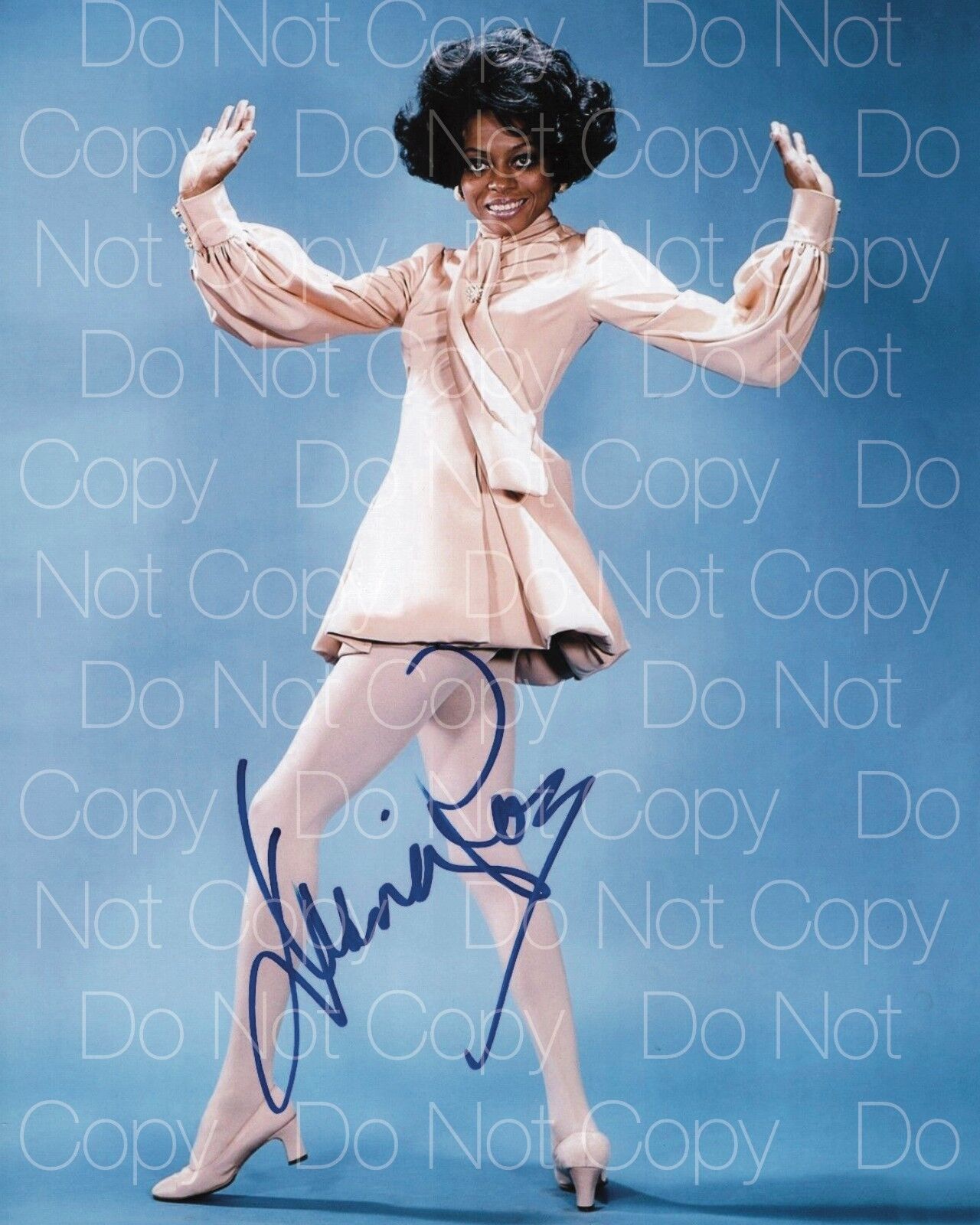 Diana Ross signed 8X10 Photo Poster painting picture poster autograph RP