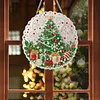 Christmas Decoration Tree 2D Flat DIY Diamond Painting Pendant 9.84x9.84in