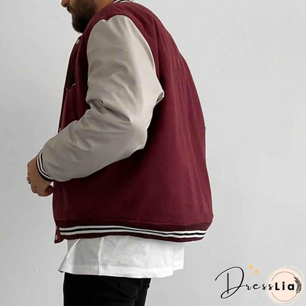 College Style Baseball Jacket
