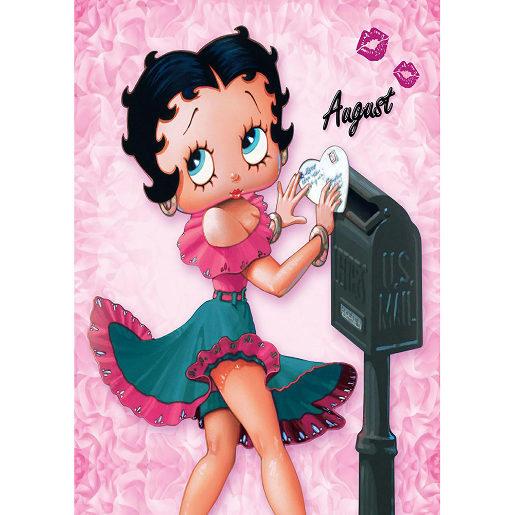 

30*40CM - Round Drill Diamond Painting - Animated Character, 501 Original