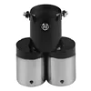 Dual Outlet Car Exhaust Tip Stainless Steel Auto Muffler Silencer Accessories