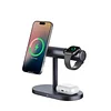 4 in 1 Wireless Charging Stand Desktop Qi2 Magnetic Multi-Function 15w Fast Wireless Charging Stand Night Light
