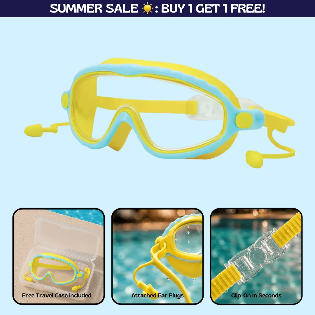 TibaToes&trade; Clip-On Swim Goggles