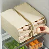 Modern Rolling Egg Storage Box with Gravity Feed