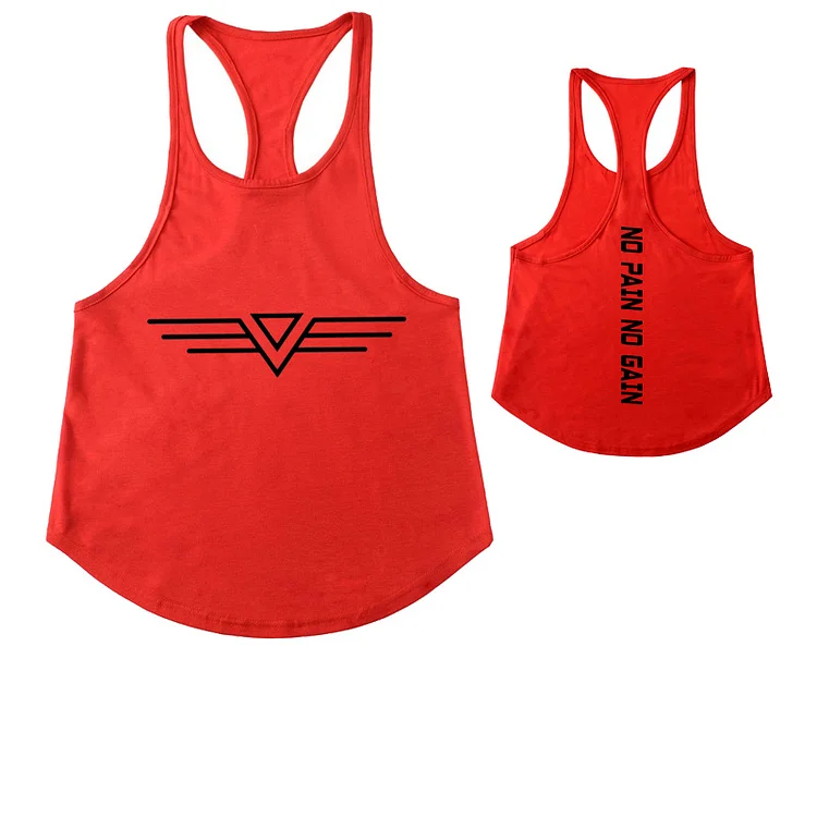 Gym Fitness Vest Stringer Tank Top Gym at Hiphopee