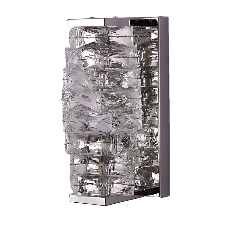 Creative Crystal Three Step Dimming Light LED Modern Wall Sconce Lighting Wall Lamp - Appledas