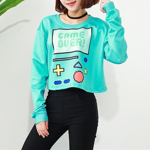Games Over Short Pullover Shirt S12987