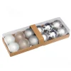 12PCS Christmas Tree 6CM Hanging Decor Balls Gift Set