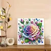 DIY Partial Special Shaped Drill Diamond Painting-Flower