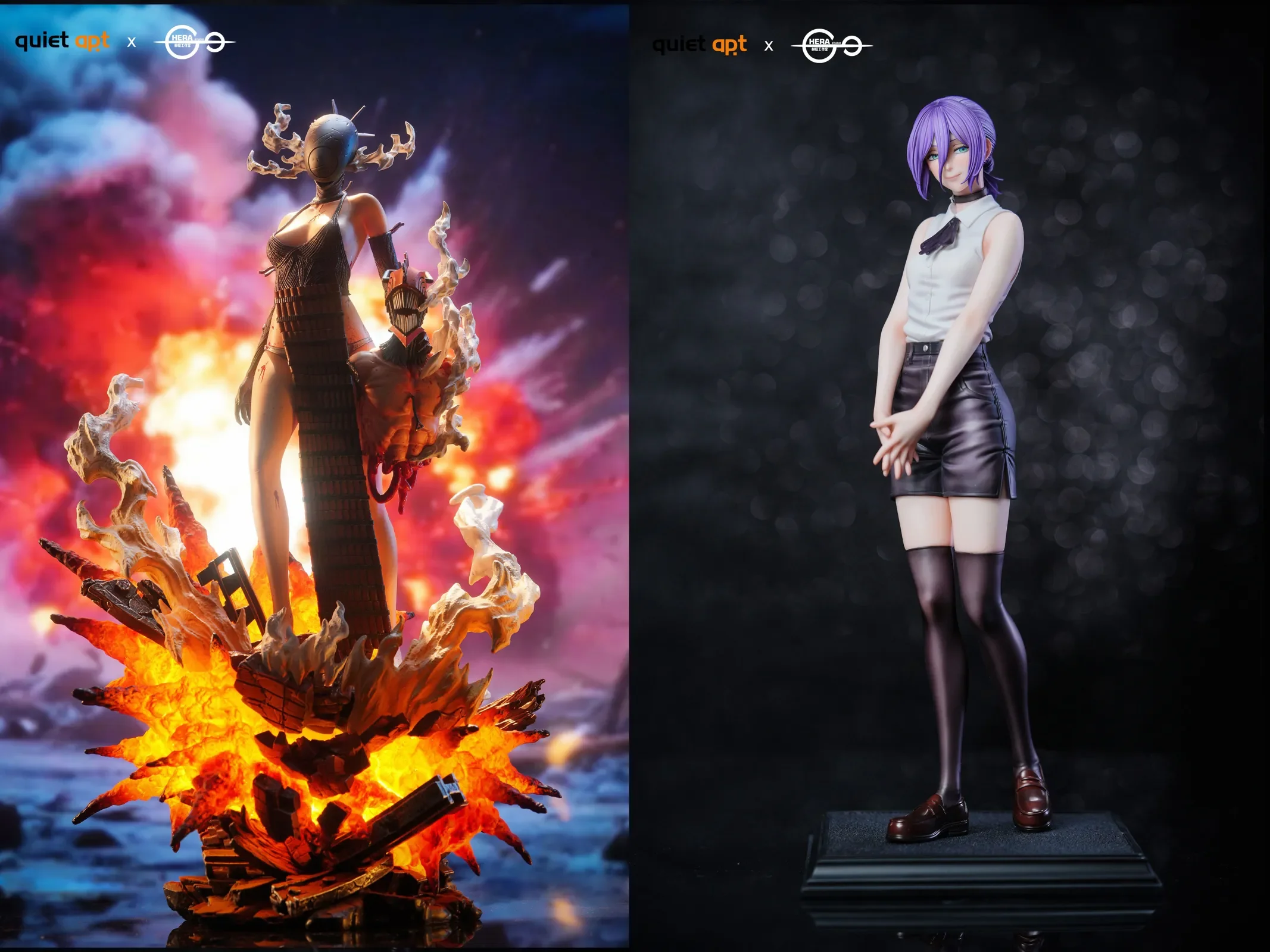 1/6 Scale Bomb Devil Reze - Chainsaw Man Resin Statue - QuietArt