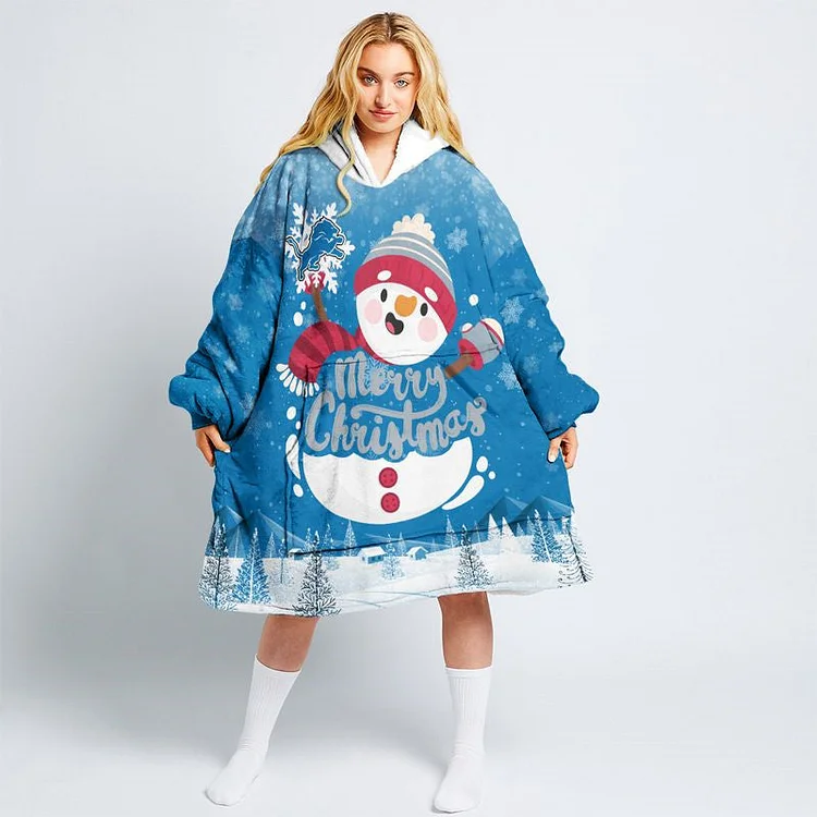 Detroit Lions
Christmas Limited Edition Oversize Hoodie Sweatshirt Comfy Pullover Blanket