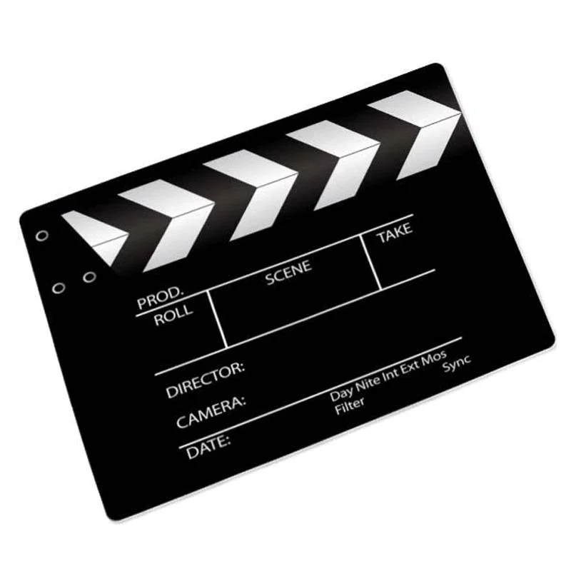 Athvotar Cinema Movie Clapper Board Bathroom Doormat Funny Awesome Film Clapboard Welcome Front Door Mat Rug Carpet Flannel Gift Xm