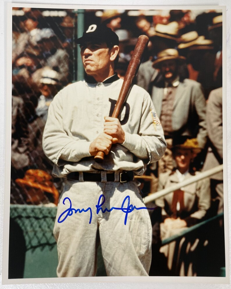 Tommy Lee Jones Signed Autographed Cobb