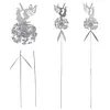 [US Local Warehouse] Dancing Fairy Dandelion Metal Stake Decoration for Indoor Outdoor Garde (Elf)
