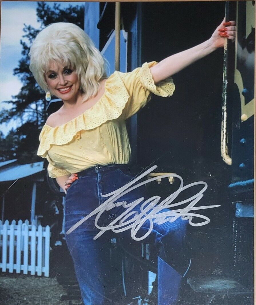 Dolly Parton Authentic Autographed 8x10 Photo Poster painting w/ COA