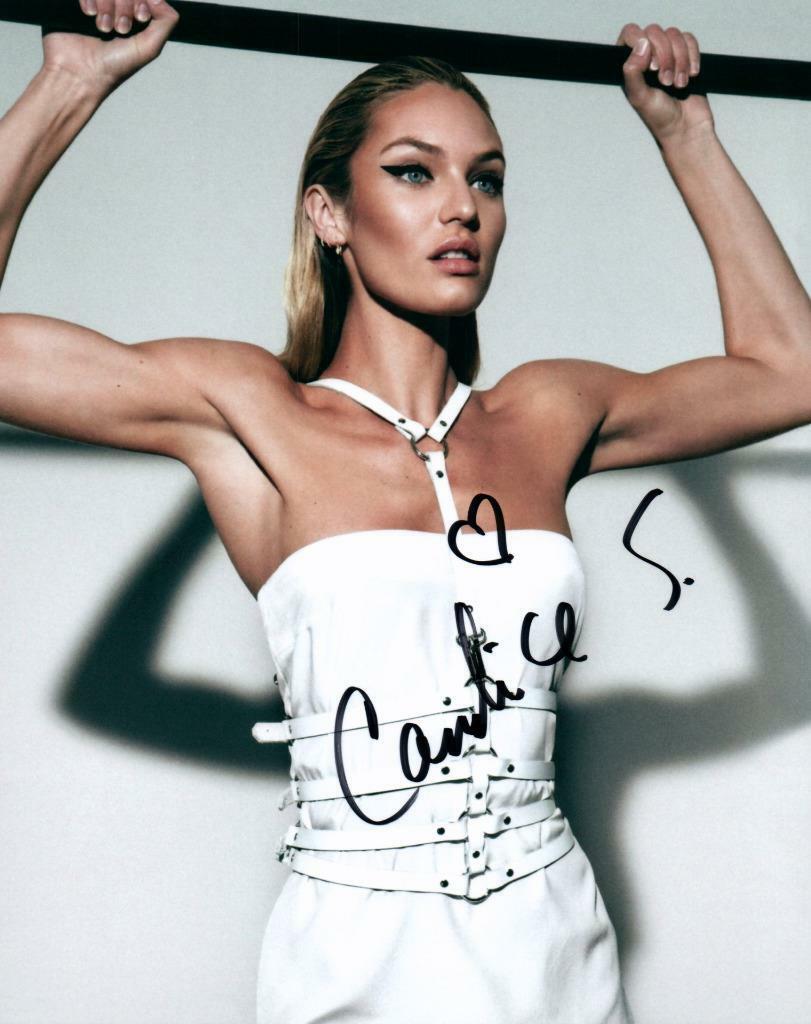 Candice Swanepoel signed 8x10 Photo Poster painting autograph Picture autographed and COA