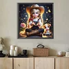Diamond Painting -DIY Full Round Drill Girl(40*40CM)