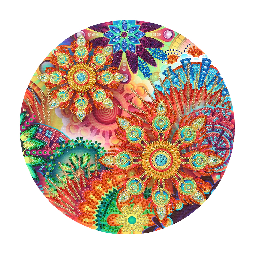 

Mandala - Crystal Special Shaped Diamond Painting - 30*30CM, 501 Original