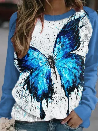 Long Sleeve Casual Sweatshirt