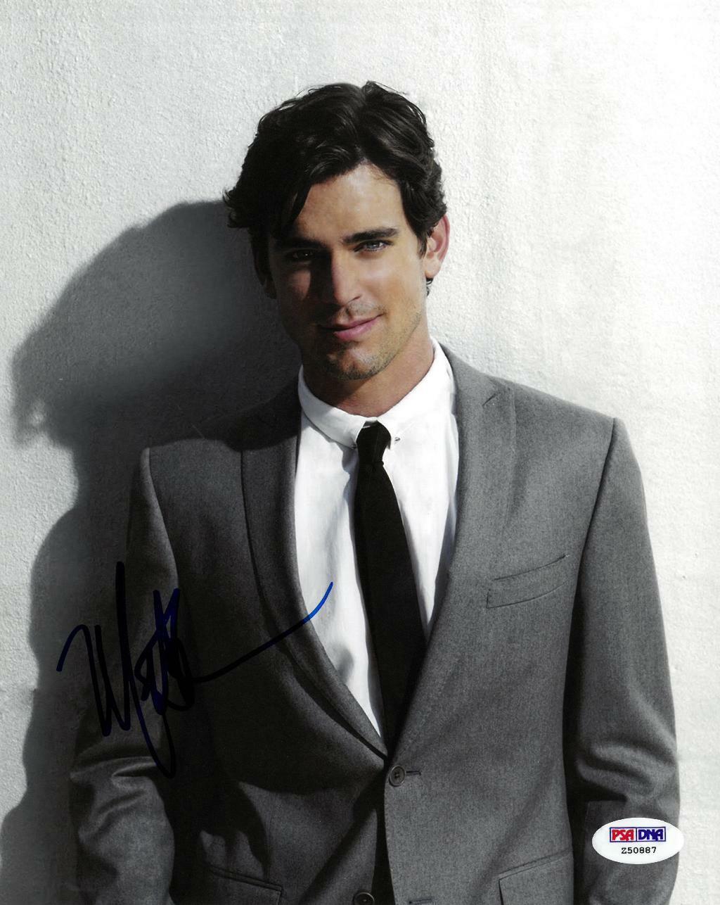 Matt Bomer Signed White Collar Authentic Autographed 8x10 Photo Poster painting PSA/DNA #Z50887