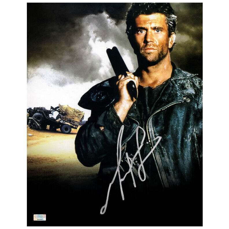 Mel Gibson Autographed 1985 Mad Max Beyond Thunderdome 11x14 Photo Poster painting