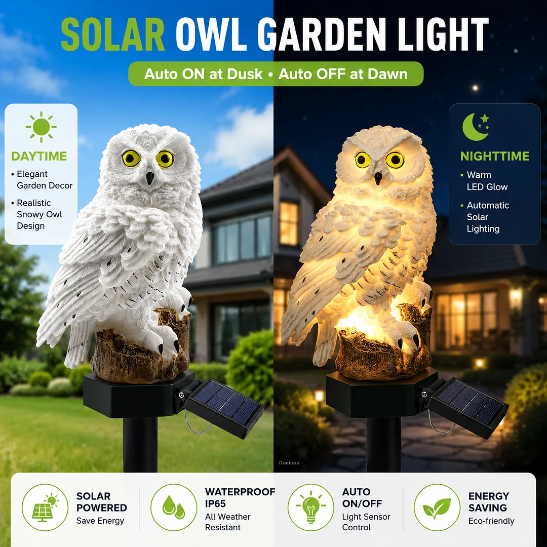 🔥LAST DAY 50% OFF &ndash; Solar Eagle Garden Light &ndash; A Glowing Tribute to American Freedom