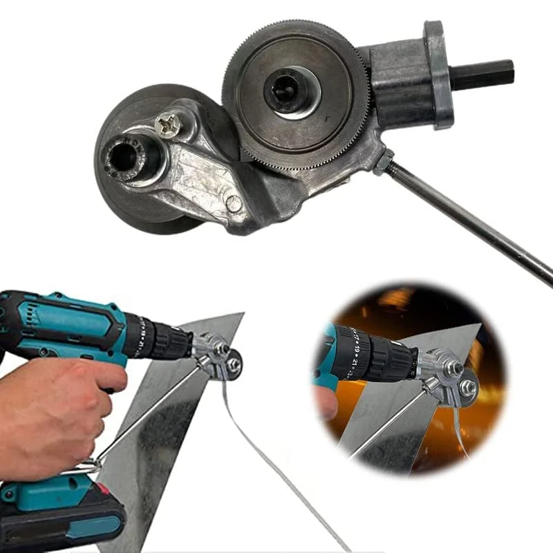 Electric Drill Shears Attachment Cutter Nibbler