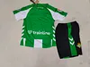 Joyfball 2025/2026 Kids Size Real Betis Home Football Jersey 1:1 Thai Quality