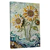Framed Sunflower - Pearls Painting Kit for Creativity DIY Pearl Dot Crafts for Gift Home Wall Decor 30*40CM