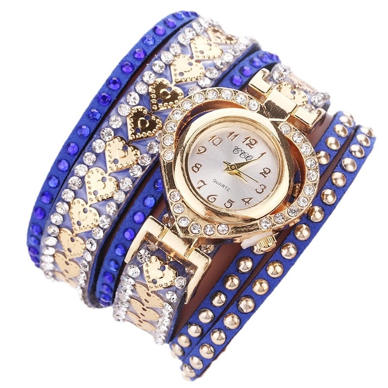 Modern Style Heart Shape Buckle Quartz Watch Women’s Watches